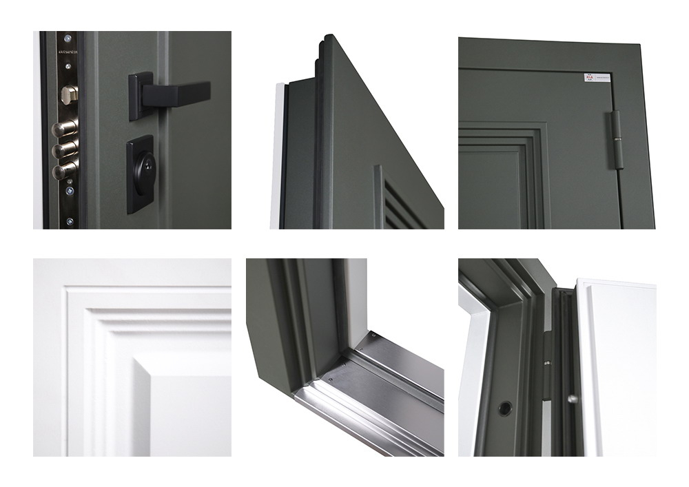 Стальная дверь "Цаворит" (терморазрыв 3к). Заказная модель.