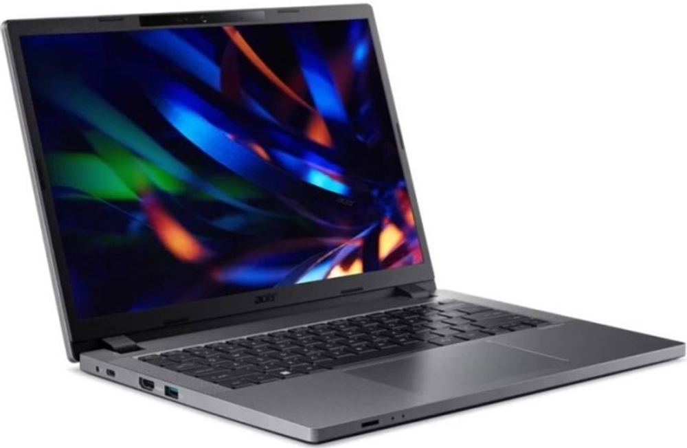 Ноутбук  Acer TravelMate P2 TMP214-55-G2-5591 14 ", Core i5, 16 Гб RAM, 512 Гб SSD, Iris Xe Graphics, Темно-серебристый