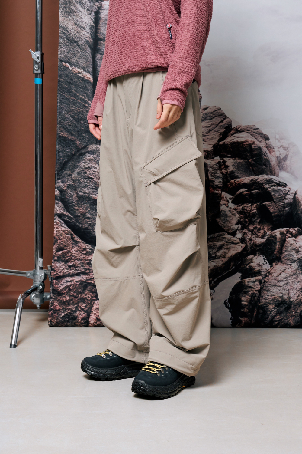 Женские Брюки Nothomme Blue Monte Fleece-Lined Work Pants "Gobi Gray"
