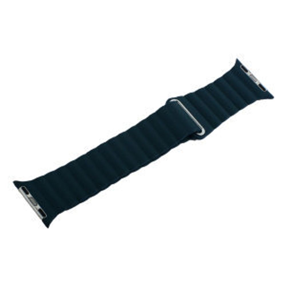Браслет-ремешок Apple Watch Magnit leather back loop band (WH5205-GR) Coteetci green