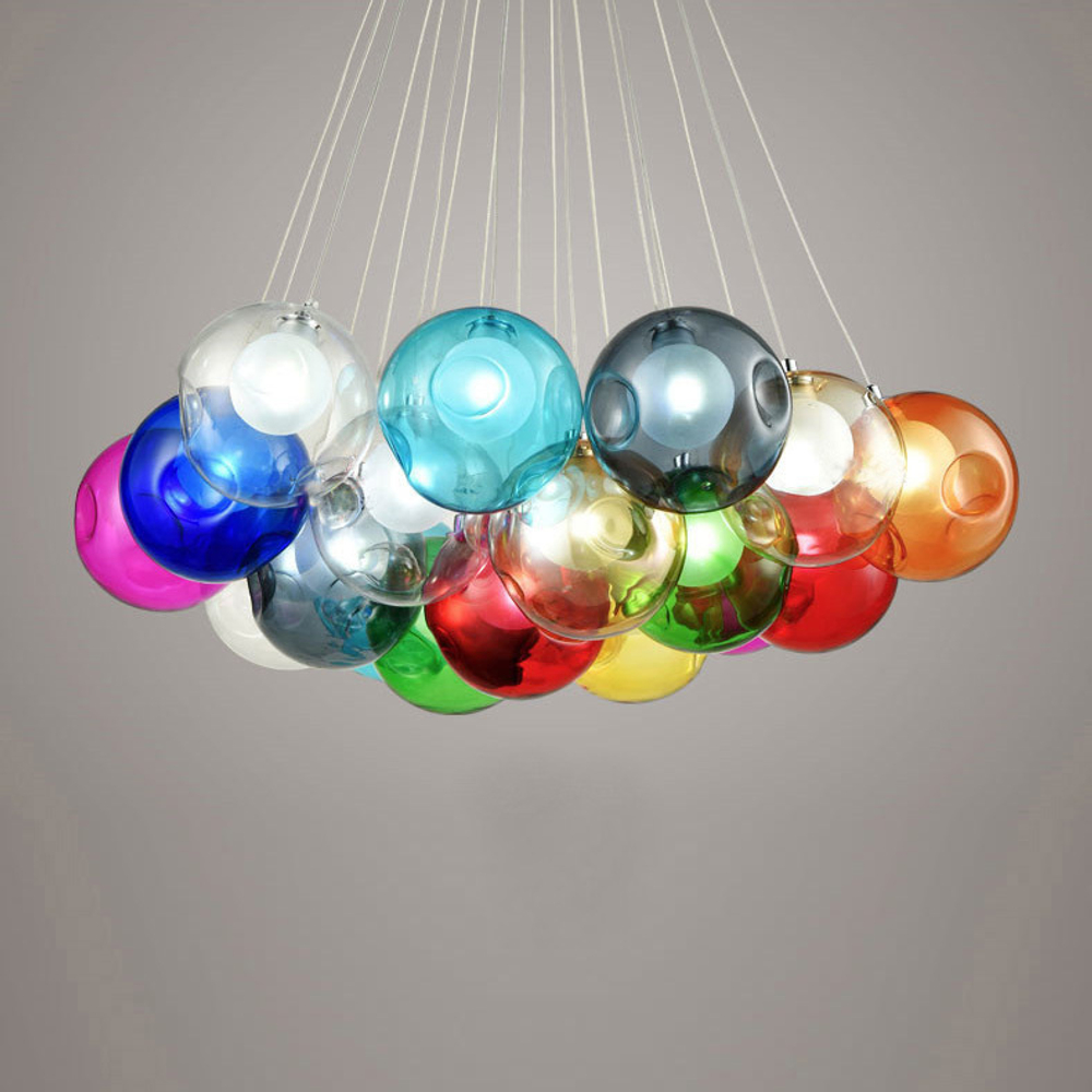 Pendant design lamp  28.19 by Bocci (Multicolored)