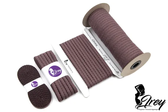 738 641/8 Резинка отделочная Lauma 8 мм, перец 738