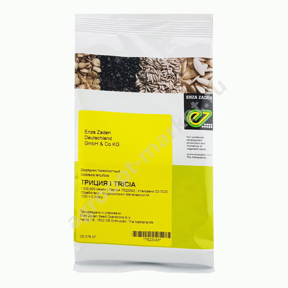 Триция семена рукколы (Enza Zaden / Энза Заден) упаковка – фото 5