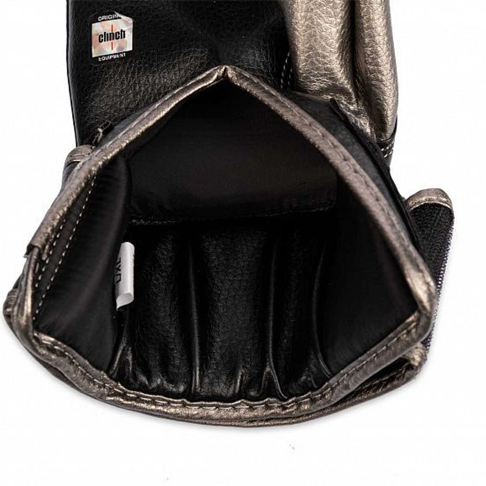 Перчатки снарядные Clinch Prime 2.0 черно-бронзовые C652