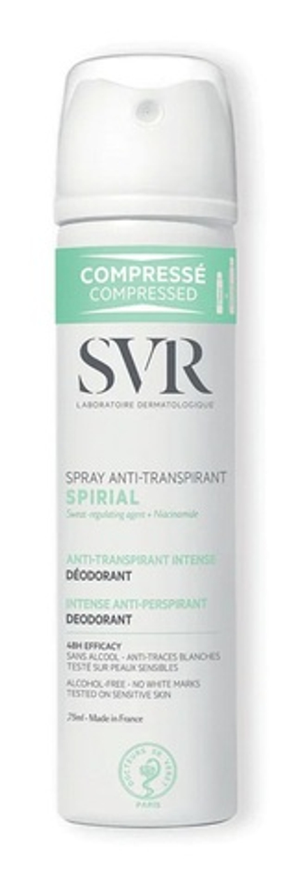 СВР Спириал Спрей-антиперспирант SVR Spirial Spray Anti-transpirant  75 мл