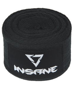 Бинт боксерский CRUSHER, хлопок, черный, 3,5 м