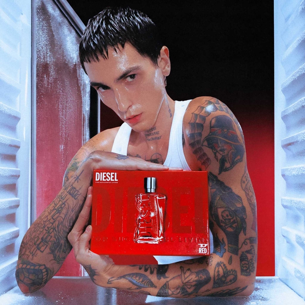 Diesel D RED подарочный набор для мужчин