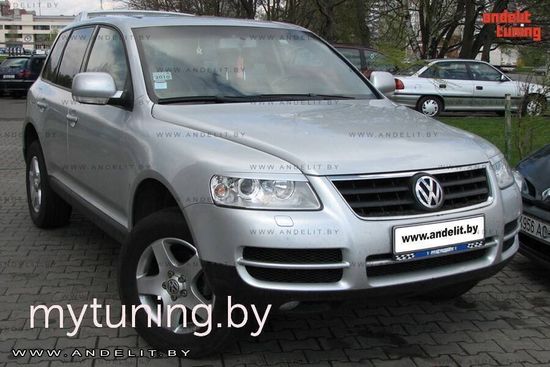 Реснички на фары для Volkswagen Touareg