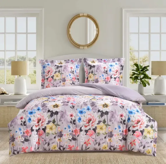 Комплект постельного белья MCotton 1.5 спальный микро-сатин Филд