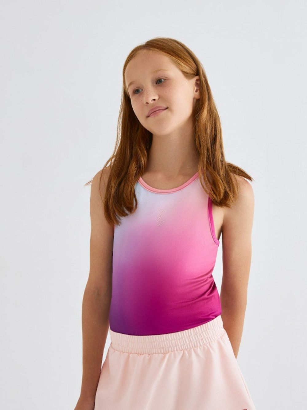 ОДЕЖДА ДЛЯ ТЕННИСА Девочки, Майка SEVENSIX POLYA SLEEVELESS .