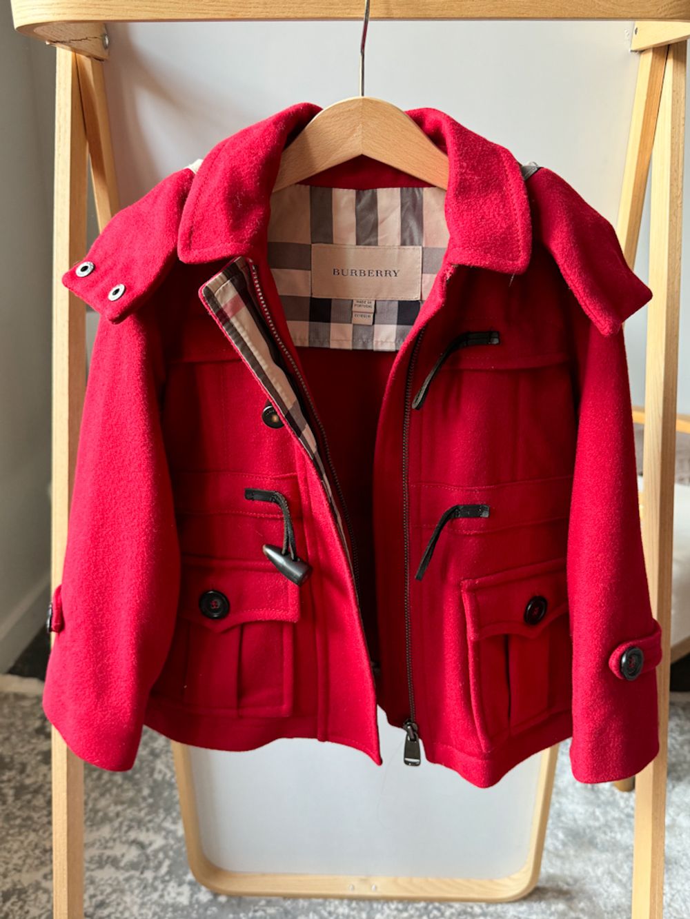 Шерстяное пальто Burberry, 104