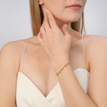 Браслет из красного золота