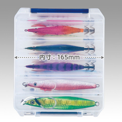 Коробка для рыболовных принадлежностей Meiho REVERSIBLE 140 Clear