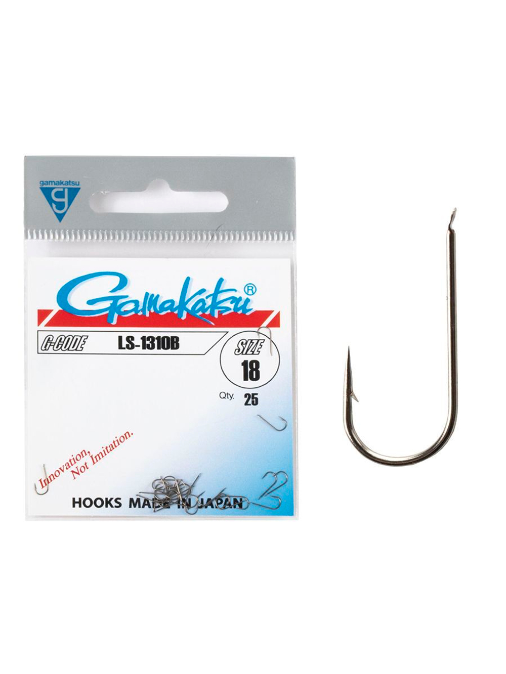 Крючки Gamakatsu LS-1310B HOOKS BRONZE размер 12 (упк.25шт.)