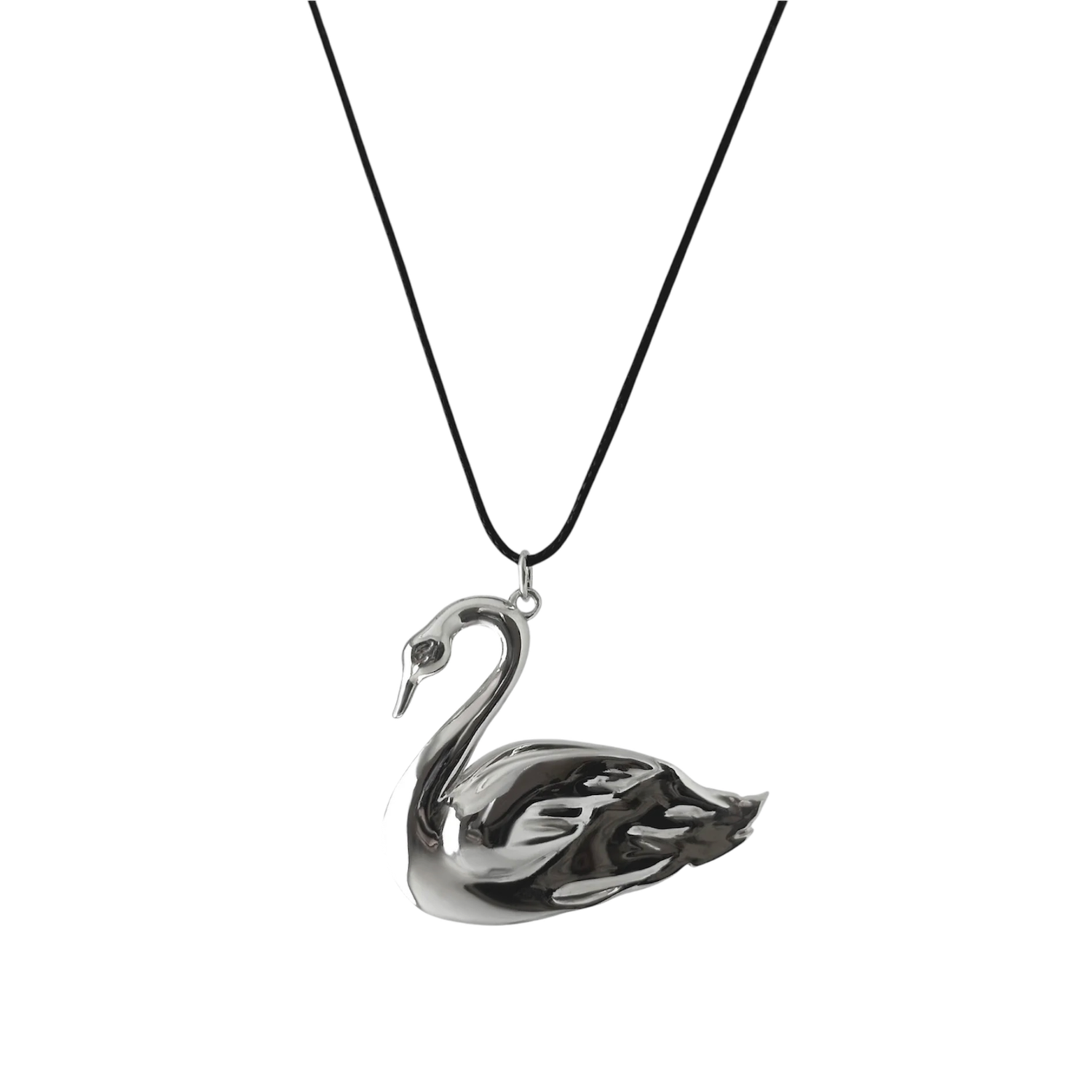 Колье Silver Swan Necklace