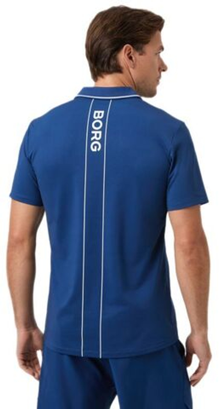 Теннисное поло Bjorn Borg Ace Shirt - estate blue