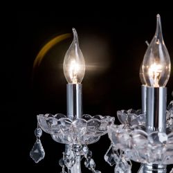 Citilux Финка CL353161 Люстра стеклянная подвесная Белая