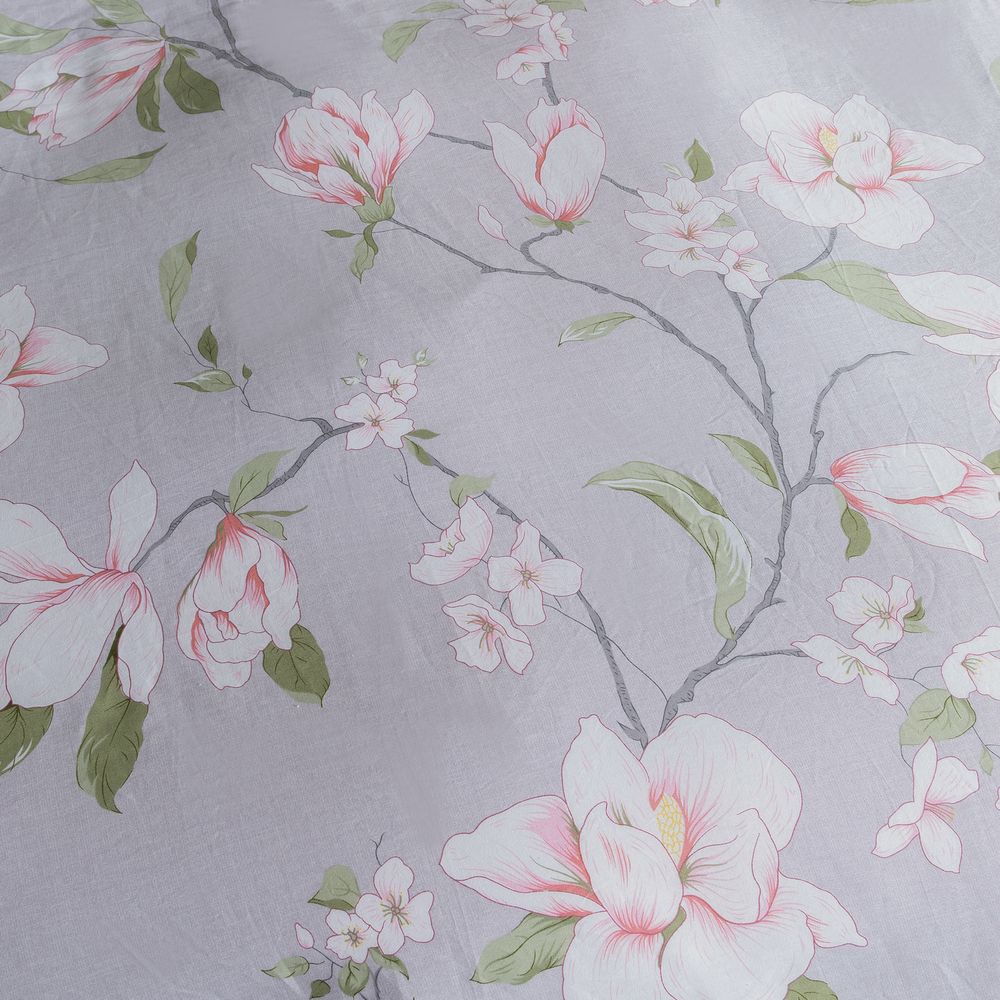 Комплект постельного белья Делюкс Сатин 100% хлопок на резинке LR436