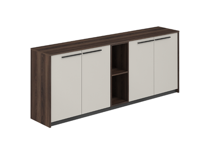 Шкаф низкий со стеллажом RF.327.DA.PG.DA REEF (РИФФ)