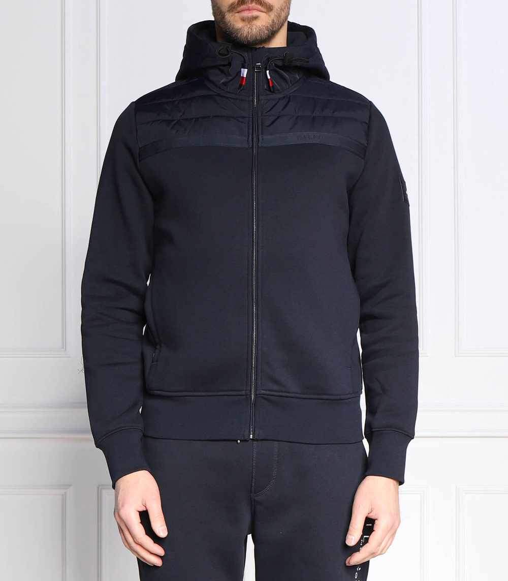 тощие mix media zip tape through Tommy Hilfiger - темно-синий(MW0MW29305)