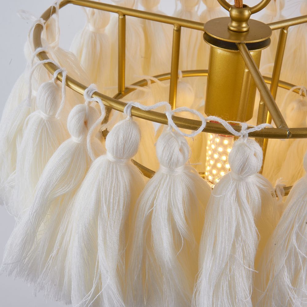 Настенный Светильник Tassel Wall Бежевый By Imperiumloft