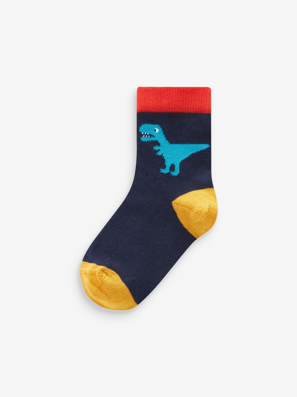 Носки хлопковые для мальчика Next 688-483, 10 шт., Серый, Синий, Зеленый