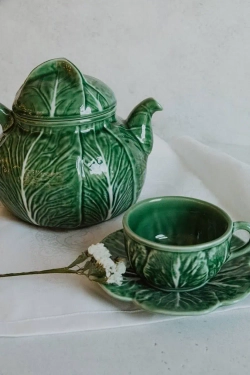 Чайная чашка с блюдцем Cabbage (300 мл)