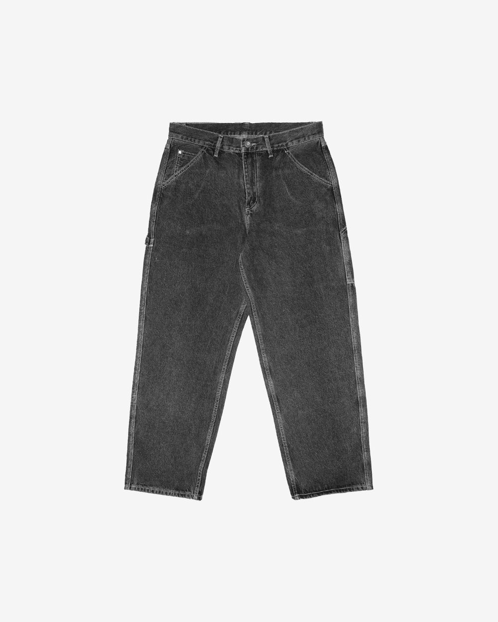 Джинсы CU8E Garment-Dyed темно-серые