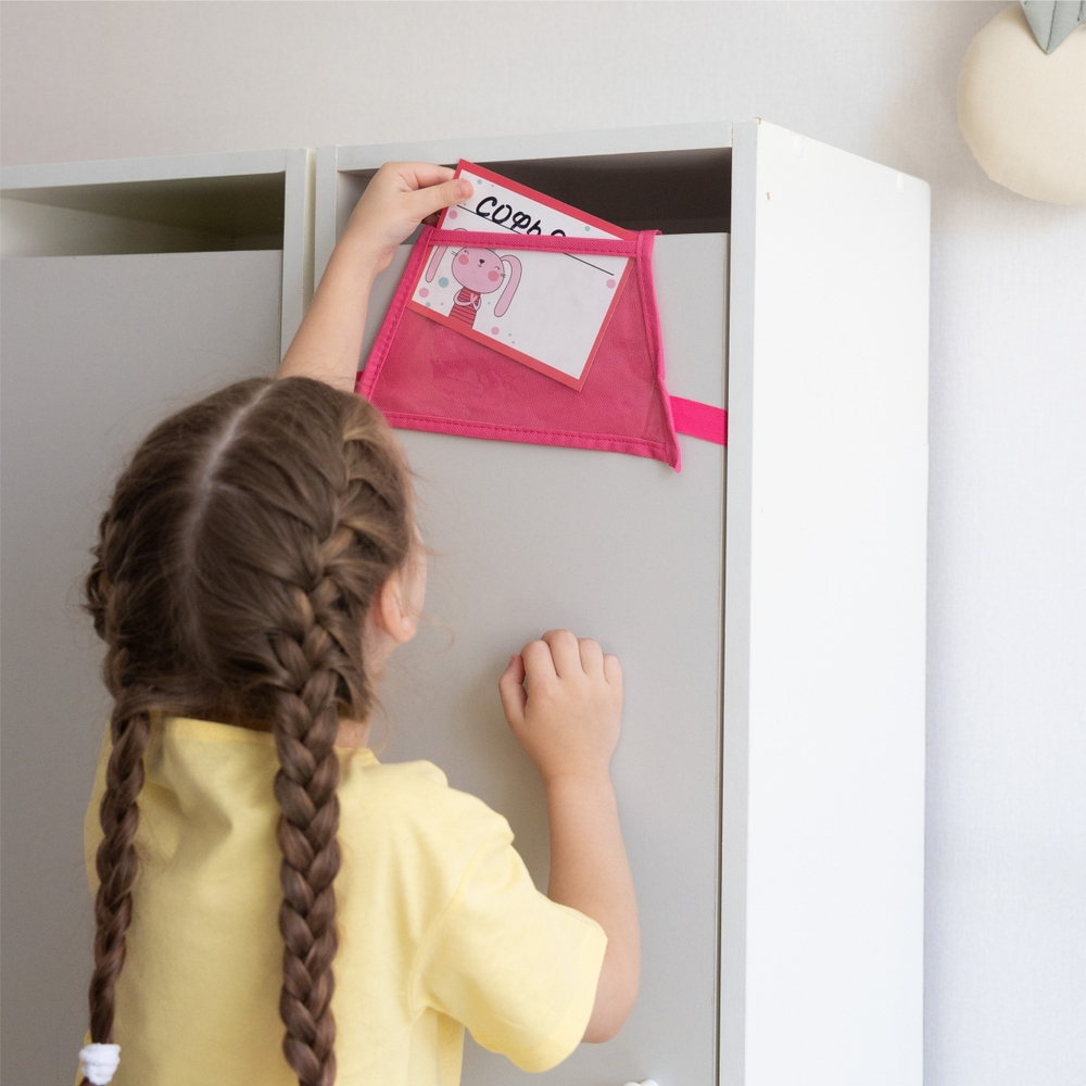 Набор для детского сада: кармашек, коврик, мешок. Зайка