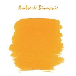 Картриджи для ручки Herbin Ambre de Birmanie желто-коричневые 6 шт (20141T) 1