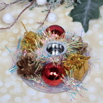 Подсвечник «Хвойное чудо» 9 см