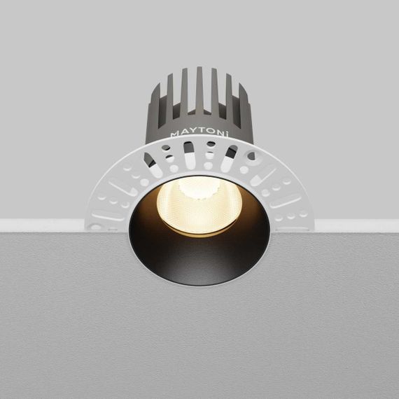 Встраиваемый светильник Maytoni Technical DL121-15W-3K-TRS-B