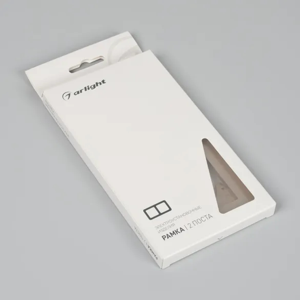 Рамка пластиковая FRM-PERIO-PL-2-GD (Arlight, -) 049753