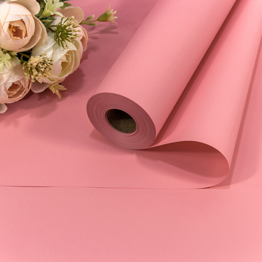 Пленка В рулоне 32 м х 58 см (Розовый)