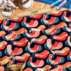 Ткань премиум дюспо призрачные перекаты облаков