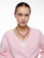 Колье "Knot Heart" Bicolor