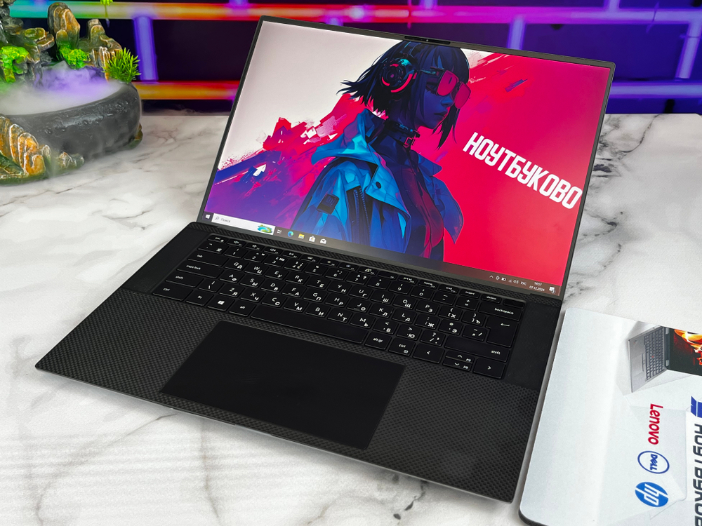 Ноутбук Intel 15.6" Dell Precision 5550 Core i7-10850H 15,6" 1920x1200 FullHD IPS Nvidia Quadro T1000, русская раскладка, Windows 10/11
