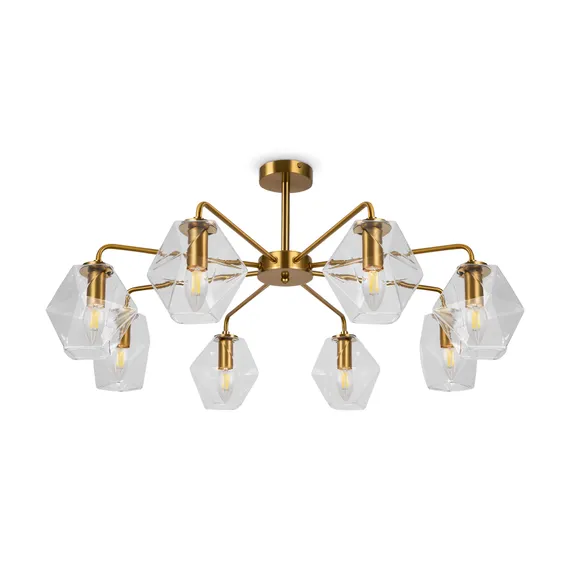 Люстра FR5177PL-08BS Измерение / Dimension E14x8 Freya fr5177pl-08bs