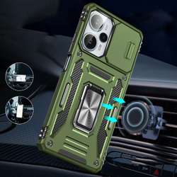 Чехол Safe Case с кольцом и защитой камеры для Xiaomi Poco X5 5G
