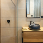 Встраиваемый смеситель для душа на 1 выход ALEXIA 361801SNM чёрный