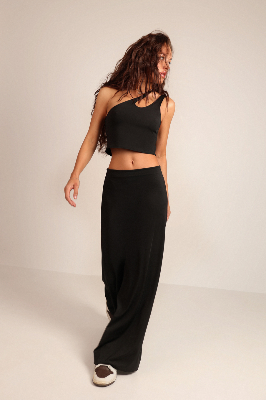 Юбка из бифлекса