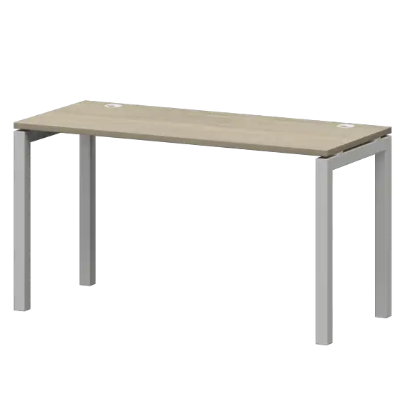 Стол на металлокаркасе СМС25-П-16К.60.Пр50  1600x600x750 Смарт