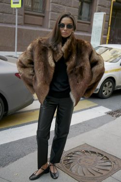 Двусторонняя куртка-дубленка Marilyn