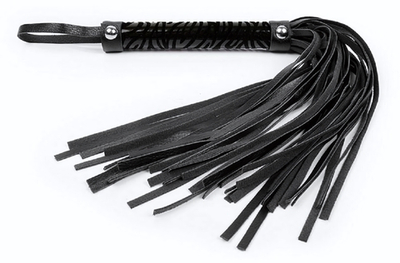 Плеть Notabu BDSM черная 39 см