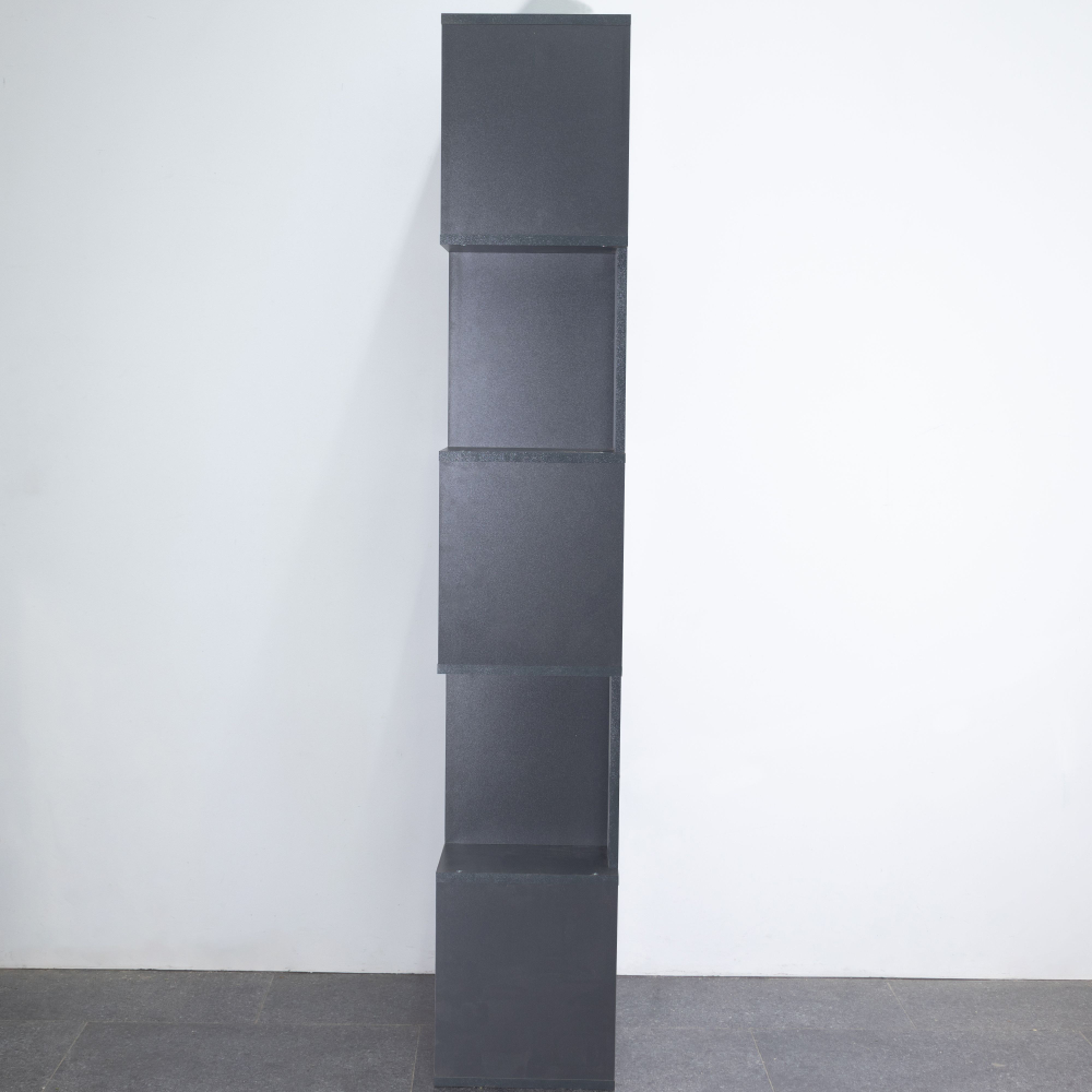 Стеллаж деревянный напольный Фаллет 5 полок 60х30х177 см для игрушек и для книг, антрацит