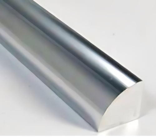 Алюминиевый плинтус низкий 13 глянец серебро