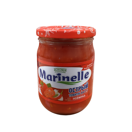 Острый томатный соус Мarinelle 500 гр