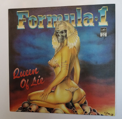 Винтажная виниловая пластинка LP Formula 1 Queen Of Lie (Россия 1992)