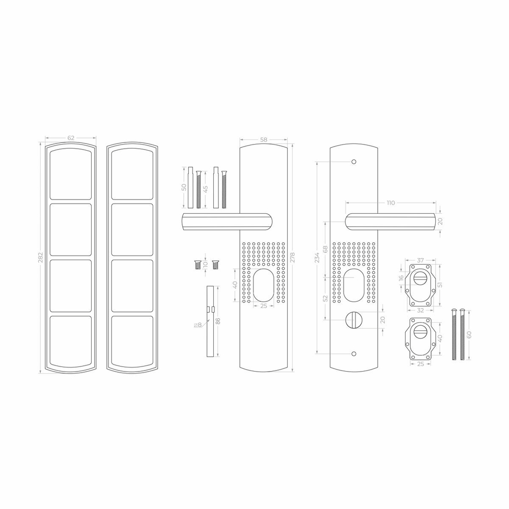 ЗАМОК ДЛЯ БРОН. ДВЕРЕЙ 6601-5-751