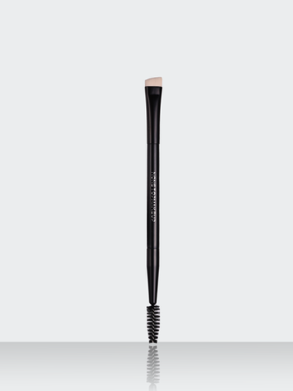 NONSTOPMAKEUP BS07 Perfect Arch Brow Brush, Кисть для макияжа бровей. Премиум синтетика, черная, 1шт.